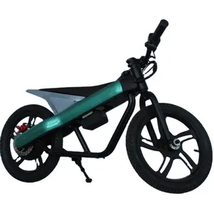 16 inch e-bike for children 12-16 years old electric motorcycle kids bike 6AH