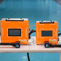 Machine de nettoyage au laser pulsé ultra-compacte de 500 W pour le bois, la pierre, l'élimination de la rouille, le décapage de la peinture, refroidissement par air, portable, 19 kg
