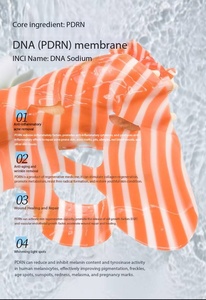 มาส์กหน้าคอลลาเจน DNA แซลมอน PDRN บำรุงผิวล้ำลึก ลดเลือนริ้วรอย กระชับผิว รับผลิตตามสั่ง พร้อมโลโก้แบรนด์ สำหรับการค้าระหว่างประเทศ (OEM) - Product Image 3