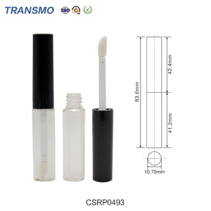 Tubes de brillant à lèvres de luxe vides, tubes de gel à lèvres personnalisés, tubes de brillant à lèvres crémeux nude vides, tubes de brillant à lèvres noirs - Product Image 2