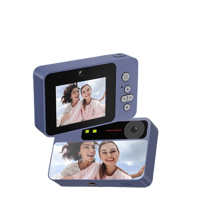 Ruikangqi X50 Full HD 44MP 8x Digital Zoom Camera Beauty Filter Video Recorder Playable Games Kids Camera for Beginners