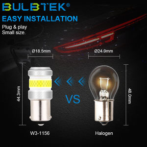Bulbtek W3-COB-T10-W Светодиодная лампа 1 год гарантии Высокая мощность cob Светодиодная лампа галогенная Размер <span class=keywords><strong>w10w</strong></span> t10 автомобильная светодиодная лампа - Product Image 5