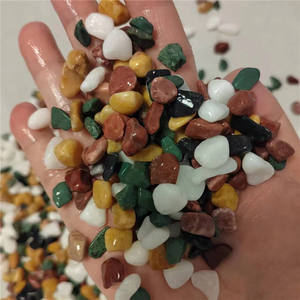 Pabrik murah Epoxy Resin berpori terikat kerikil berwarna pengikat Resin Driveway Paving kerikil pelapis lantai batu - Product Image 4