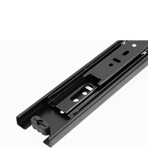 GQK Heavy Duty Undermounted Concealed Slide Full Extension <b>Kitchen</b> Cabinet Drawer Telescopic Runners Slides - Product Image 5
