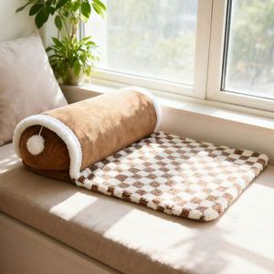 Les lits pour animaux de compagnie peuvent être démontés et lavés. Lits pour chiens et chats utilisables toute l'année - Product Image 6