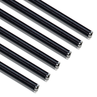 Flèches en carbone mixtes en gros, diamètre intérieur 6,2 mm 7,8 mm de diamètre extérieur Pointes en acier et plastique pour arc recurve, jeunes chasseurs, tir sur cible, tireurs sportifs