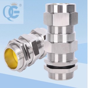 M16 M20 M25 M32 M40 M50 316ss đôi nén bọc thép tuyến cáp chống cháy nổ IP68 không thấm nước kim loại exd - Product Image 6