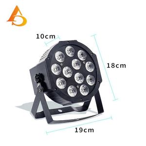 Foco LED profesional RGBW 4 en 1 para escenario, 12 unidades, DMX 512, tipo PAR - Product Image 4