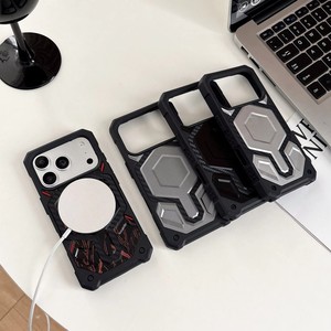 Étui de protection magnétique en fibre de carbone Original UA Monarching pour iPhone 17 Air 16 15 Pro Max – Coque de créateur Armor - Product Image 3