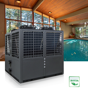 Venta caliente precio <span class=keywords><strong>de</strong></span> fábrica plástico ABS alta temperatura térmica 40C <span class=keywords><strong>piscina</strong></span> bomba <span class=keywords><strong>de</strong></span> calor diseño moderno con Control Wifi - Product Image 1