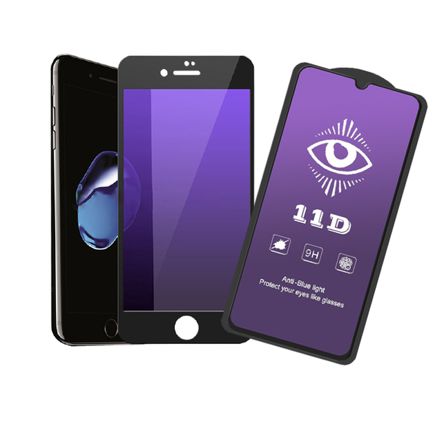 Factory Directly Anti Blue Light Tempered Glass Blue Film Screen Protect for IPhoneX/XS/11 Pro