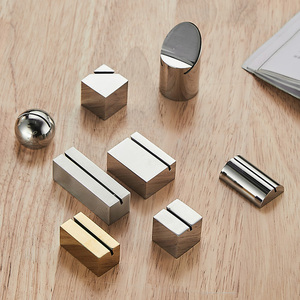 Supporto per Display con immagine in metallo argento in acciaio inossidabile per segnaposto e numeri <span class=keywords><strong>da</strong></span> tavolo - Product Image 3