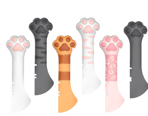 Penjualan laris tutup silikon berbentuk kaki hewan peliharaan portabel praktis perlengkapan kaleng untuk anjing penggunaan otomatis dalam ruangan - Product Image 1