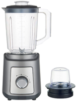 4-in-1 Keukenblender, -molen, roestvrij staal, 6 messen, zuiver koperen motor, 800W, 2L capaciteit, sapcentrifuge, mixer, smoothies, ijs, huishoudelijk