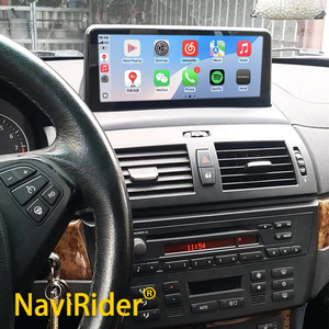 หน้าจอสัมผัส Android Auto CarPlay สำหรับ BMW X3 E83 ปี 2006-2010 ระบบนำทาง GPS เครื่องเล่นมัลติมีเดีย วิดีโอ เครื่องเล่นวิทยุติดรถยนต์ สเตอริโอ 4G - Product Image 1