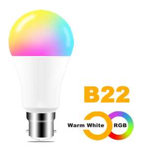 Bombilla <span class=keywords><strong>inteligente</strong></span> Wifi Alexa Google Homekit con altavoz B22 E27 regulable Rgb Control por voz de <span class=keywords><strong>Siri</strong></span>, 15w Ac 110v 220v - Product Image 4