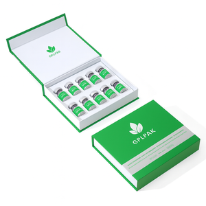 Scatola Cosmetica di Lusso Personalizzata per 10 Fiale di Peptidi, Chiusura Magnetica, Cartone Rigido - Product Image 3