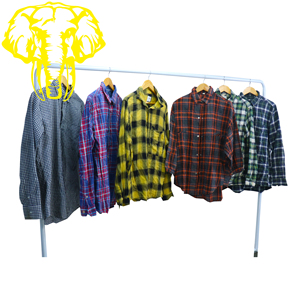 Áo sơ mi flannel cũ đã qua sử dụng quần áo - Product Image 5