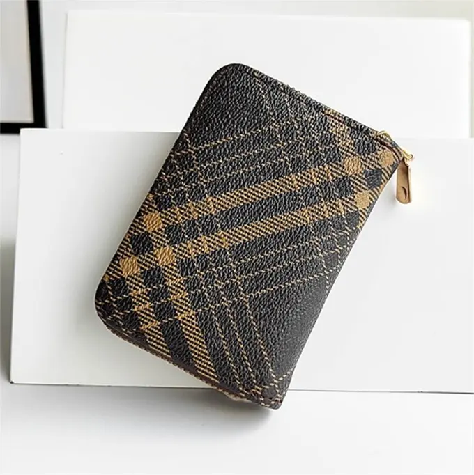 Coin Purse Printed PU Protects Case Men Card Holder Wallet Leather Smart Wallets for Women Leather Purses New Design Nice Pvc