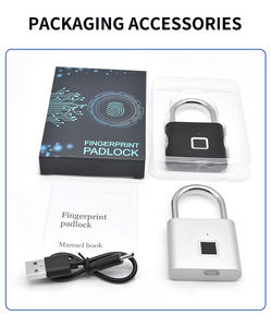 Candado Inteligente Electrónico USB Tipo C con Huella Dactilar para Equipaje y Gabinetes, Acceso por Huella Dactilar, Precio de Fábrica - Product Image 6