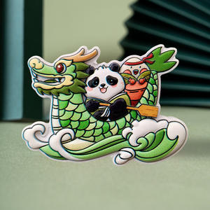 ต้นฉบับดราก้อนเรือเทศกาลเกี๊ยวข้าวสไตล์จีนแม่เหล็กติดตู้เย็นสติกเกอร์แ<span class=keywords><strong>ม</strong></span>่เหล็กเรซินแ<span class=keywords><strong>ม</strong></span>่เหล็กสเตอริโอ - Product Image 3