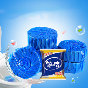 Toilet Cleaner Tablets 50g Blue Fragrant Deodorizer For Toilet Bowl Cleaning - Product Image 4