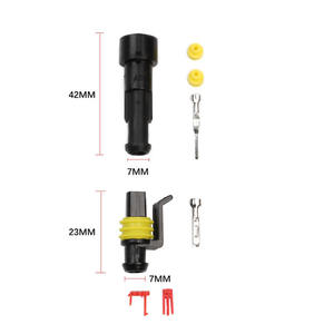 1/2/<span class=keywords><strong>3</strong></span>/4/5/6 Pin Auto Impermeabile Cavo Elettrico Connettore Spina Con Elettrico cavo di filo Car Truck Auto Cablaggio - Product Image 4