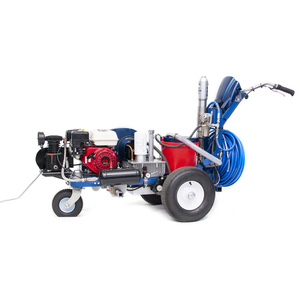 Striper automático de línea sin aire PT200AT adecuado para trabajos de estacionamiento grandes, aeropuertos y trabajos de ciudad que requieren líneas precisas - Product Image 3