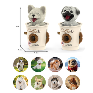 RS Plastik Evcil Köpek Kahve Fincanı Projektörü Fransız <span class=keywords><strong>Bulldog</strong></span> + Pug Işıklı Eğitici Oyunlar 4-6 Yaş Çocuklar İçin Model 2200-74 - Product Image 4