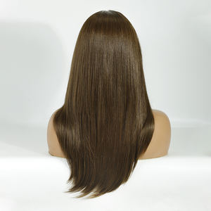 Perruques synthétiques en dentelle de qualité supérieure Kemy, résistantes à la chaleur, avec frontal, perruques synthétiques sensationnelles, fibres naturelles - Product Image 2