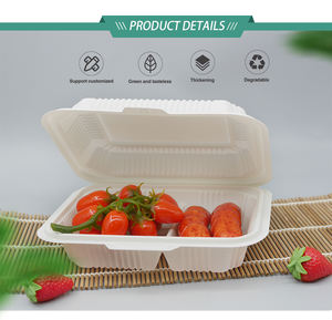 <span class=keywords><strong>Produit</strong></span> le plus vendu Ensembles de restaurant jetables <span class=keywords><strong>Vaisselle</strong></span> jetable Ningbo Conteneur alimentaire d'amidon de maïs - Product Image 3