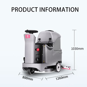CleanHorse G6 Outdoor Robotic Small Ride-On Concrete <b>Floor</b> Scrubber <b>Machine</b> Wheel New Product G6 <b>Floor</b> Scrubber <b>Machine</b> Wheel G6 - Product Image 4