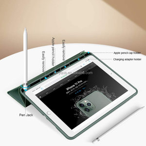 Funda para <span class=keywords><strong>iPad</strong></span> 10,2 pulgadas 2021/<span class=keywords><strong>2020</strong></span>/2019 (9th/8th/7th) con portalápices Funda para tableta Funda <span class=keywords><strong>iPad</strong></span> Air3 <span class=keywords><strong>Pro</strong></span> 10,5 <span class=keywords><strong>iPad</strong></span> 9,7 2017 2018 - Product Image 2