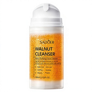 Leche Limpiadora de Nuez <span class=keywords><strong>para</strong></span> <span class=keywords><strong>Hombres</strong></span>, Hidratante, Limpiador <span class=keywords><strong>Facial</strong></span> de <span class=keywords><strong>Limpieza</strong></span> Profunda <span class=keywords><strong>para</strong></span> Piel Seca - Product Image 1