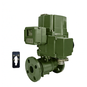 Válvula Actuadora Inteligente COVNA Eléctrica con Actuador de Flotador Rotatorio para Control Automatizado de Flujo de Agua y Fluidos, Válvula con Brida de UPVC - Product Image 3