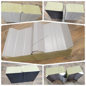 Línea de Producción Profesional de Paneles Sándwich de Acero con Engranajes y Motor, Control PLC, Aplicación para Techos, Precio de Fábrica - Product Image 6