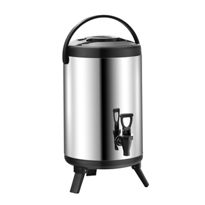 <span class=keywords><strong>Carafe</strong></span> isotherme 8L en acier inoxydable pour boissons chaudes et froides avec <span class=keywords><strong>robinet</strong></span>, idéale pour l'eau chaude, le thé et le café - Product Image 1