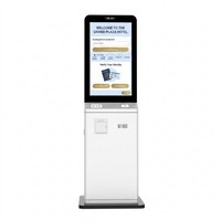 Gesichtserkennung RFID-Schlüsselkarten-Ausgeber Android Touchscreen Hotel Selbstbedienungs-Check-in-Kiosk