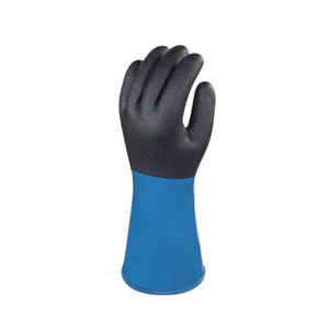 Gants de travail professionnels résistants aux produits chimiques, gants en caoutchouc verts de protection pour le nettoyage industriel - Product Image 4