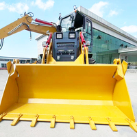 Livraison gratuite Tracteur compact chinois Euro V conforme à la norme EPA 4x4 avec chargeur et godet de terrassement