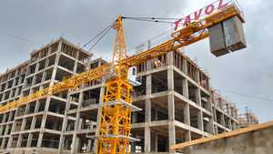 Engineering Machinery <b>Tower</b> <b>Crane</b> 8tonne 10tonne China Brand Flat Top <b>Tower</b> <b>Crane</b> for Construction Site - Product Image 2