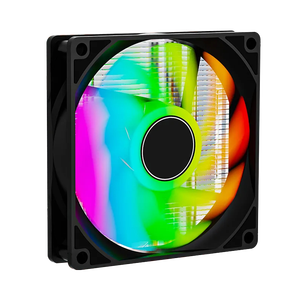 ESGAMING Dissipation efficace 4 caloducs CPU <span class=keywords><strong>refroidisseur</strong></span> d'air 12V <span class=keywords><strong>Gamer</strong></span> Gaming RGB <span class=keywords><strong>PC</strong></span> refroidissement radiateur ventilateur avec lames inversées - Product Image 4