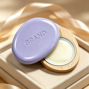 Baume de parfum solide personnalisé HKH avec base en bois naturel pour cadeaux de voyage, parfum quotidien, fabricant de marques privées - Product Image 1