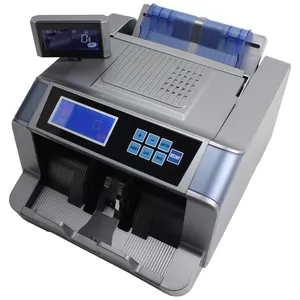 multi-currencies money counting machine UV/MG fake banknote detector bill counter for USD/EUR/YER XD-728