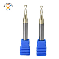 Warrior 6mm CNC mèches de coupe 2 cannelures en aluminium fraise Aitin revêtement personnalisé OEM ODM Support outils de tour