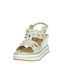 Sandalias de Plataforma Beige Donna Wedge K-11022 para Mujer - Product Image 5