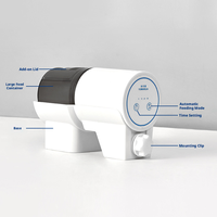 Distributeur automatique de nourriture pour poissons, dispositif d'alimentation programmable intelligent, contrôle précis des portions, grand récipient à nourriture pour aquarium