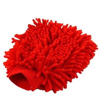 Outil de nettoyage automatique étanche Gant en chenille pour les détails de voiture Gant de lavage de voiture en chenille en microfibre bleue durable