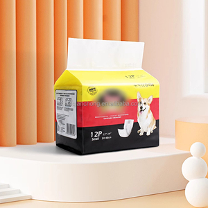 Pañales Desechables para Mascotas Sólidos y Ecológicos de Alta Absorbencia, Pañales Desechables para Perros <span class=keywords><strong>Dono</strong></span> Súper Absorbentes a Prueba de Fugas - Product Image 1