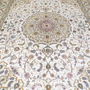 Yilong 9 'x 12' Oriental Ba Tư lụa thảm lớn huy chương truyền thống làm bằng tay thảm tại Trung Quốc - Product Image 4